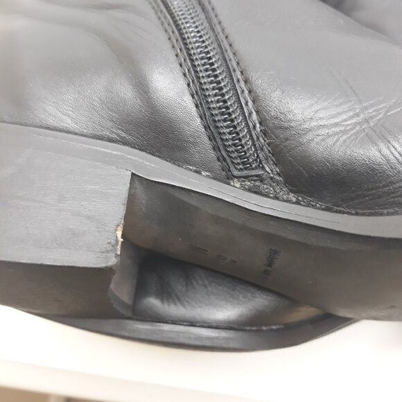 Sesto Meucci Tall Black Boot Sz 8M - Picture 7 of 11